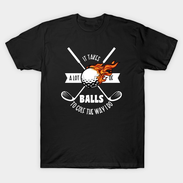 Golfing T-Shirt by Xtian Dela ✅